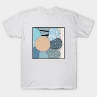 Excerpt from 3 Flowers #2-Blue Flower T-Shirt